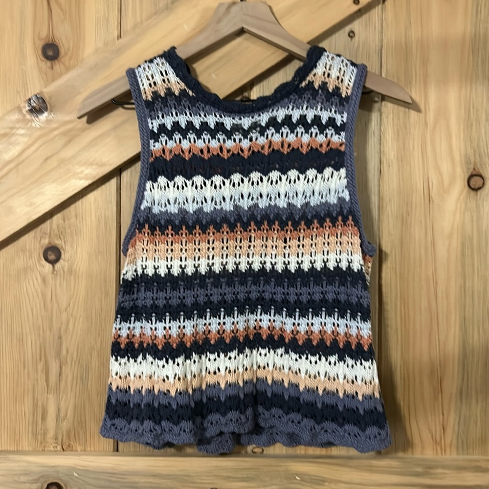 Universal Thread Multicolor Knit Crop Top